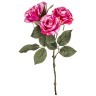 Цветок искусственный "розовая роза" длина= 38см. SILK-KA (654-166)