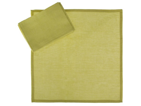 Набор салфеток "милена" 40*40 см 6 шт. цвет: зеленый 100% хлопок Aauraa International (828-117) 