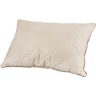 Подушка  як 50*70 см, верх: тик-100% хлопок, наполнитель: 100% полиэстер, цвет бежевый с рисунком (556-157) 