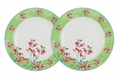 Набор из 2-х закусочных тарелок Цветущий горошек - PF-15-029-6-AL Primavera