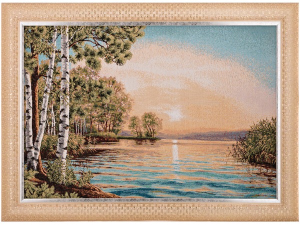 Гобеленовая картина "зорька рассветная" 84х61 см Оптпромторг Ооо (404-1168-25) 