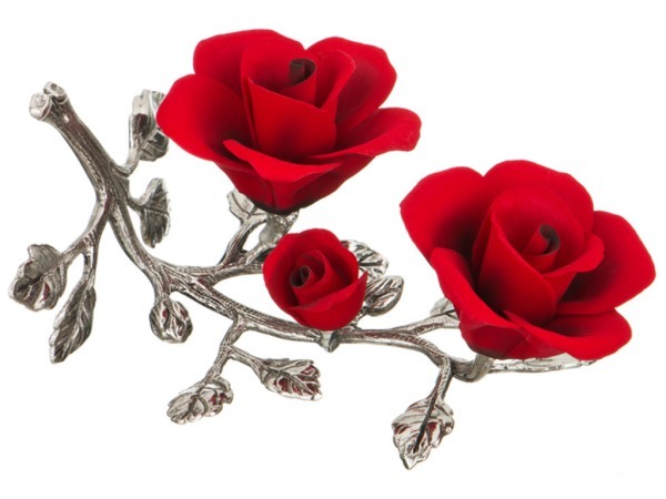Изделие декоративное "роза" 16*10*8 см NAPOLEON (303-010)