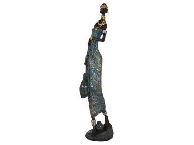 Фигурка "африканка" 48*11*11см. коллекция "этника" Chaozhou Fountains&statues (252-660) 