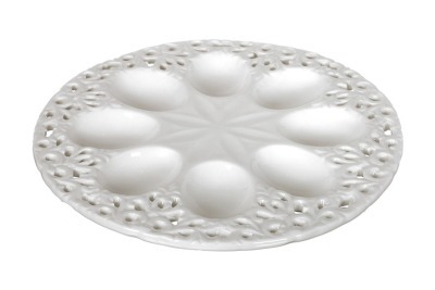 Тарелка для яиц серия "вуаль" диаметр=21 см. Hebei Grinding (64-335) 