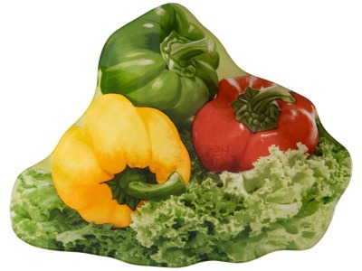 Блюдо "овощи" 19,3*24,6 см. без упаковки Dalian Hantai (33-111) 