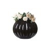 Blac Декорат. ваза  черный лак и перлам 55см - 00001165