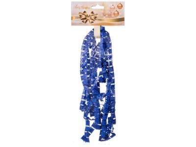 Декор.  изделие "гирлянда цепочки" 2,7 м на блистере цвет темно синий Polite Crafts&gifts (224-043)