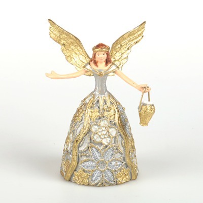 Фигурка "ангел с корзиной цветов" 11 см.без упак. Markalex Creative (130-144) 