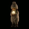 Фигурка с led-подсветкой 19.5*17*46 см. серия "детишки в снегу" Lefard (248-018)