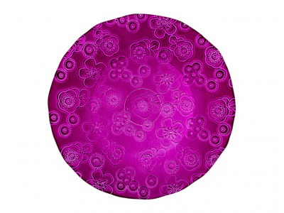 Тарелка "флора" диаметр=28 см.лиловая без упаковки Vidrios San (600-627) 