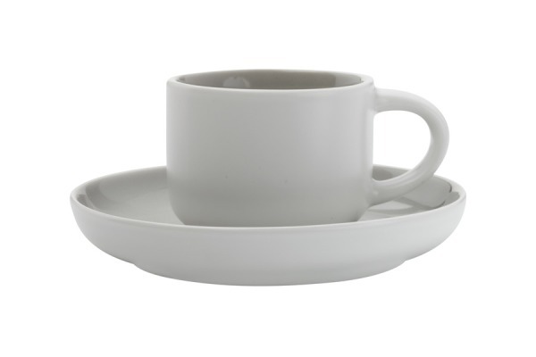 Чашка кофейная с блюдцем Оттенки (серая) без инд.упаковки - MW475-DI0113 Maxwell & Williams