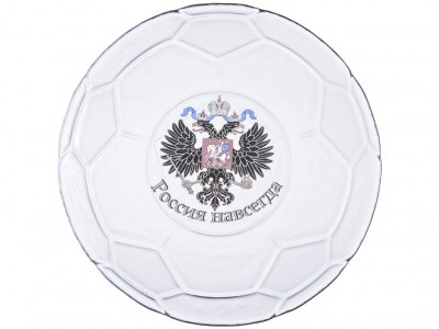 Тарелка "лига" "россия навсегда" диаметр=19 см. без упаковки (381-597) 