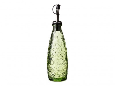 Бутылка для масла "флора" 300 мл. зеленая без упаковки Vidrios San (600-492) 