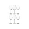 Набор бокалов для вина из 6 шт. "аттимо" 340 мл..высота=21,5 см. Crystalex Cz (674-439) 