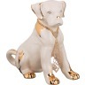Фигурка "собака белая с галстуком" 25*15 см. высота=24 см. (кор-6шт) Lefard (456-768)