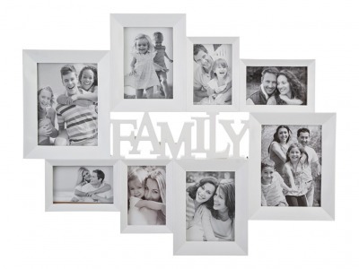 Фоторамка семейная "family-2" на 8 сюжетов 73*57*2,6 см. Polite Crafts&gifts (193-128) 