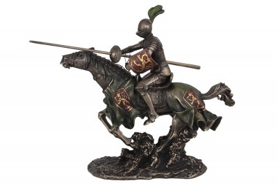 Статуэтка Рыцарь на коне Veronese (VWU76394A4AL)