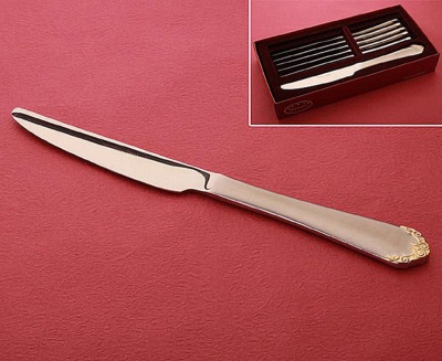 Набор столовых ножей из 6 шт. Korea Baoming (217-118) 