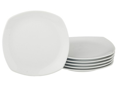Набор десертных тарелок из 6 шт."гамма" диаметр=19 см. Bohemia Porcelan (655-676) 