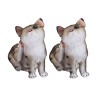 Комплект фигурок для сада из 2 шт."котенок" 12,5*9,5*16 см. Hong Kong (155-064) 