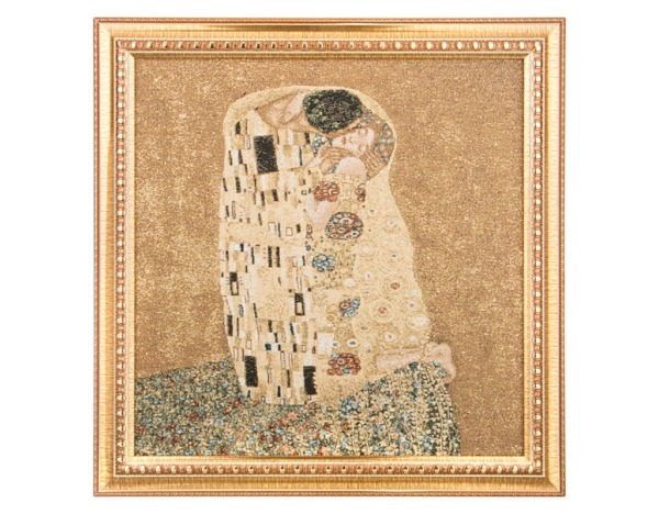 Гобеленовая картина "г.климт.поцелуй" 54*53см. Оптпромторг Ооо (404-005-29) 