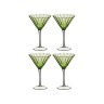 Набор бокалов для мартини из 4 шт.высота=18 см.300 мл. Dalian Hantai (495-710) 
