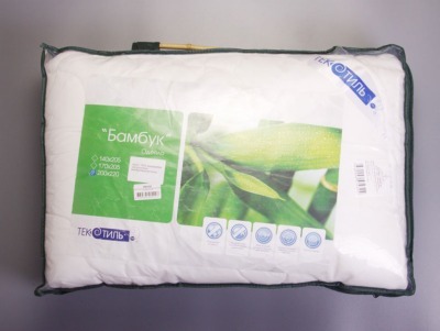 Одеяло "бамбук" 200*220 см.легкое 200г/м. микрофибра (558-022) 