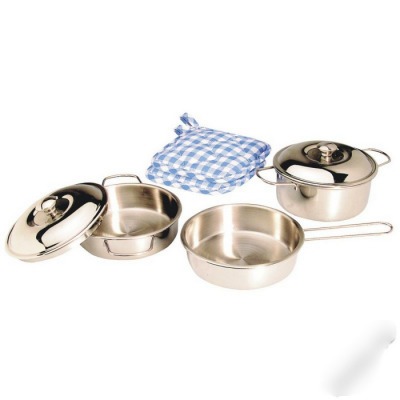 Набор посуды для детей, металл (нержавеющая сталь) (k4910)