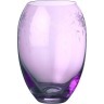 Ваза "флорал" фиолетовая высота= 22,5 см. Bohemia Crystal (674-021)
