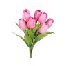 Цветок искусственный "тюльпаны" высота=44 см.100% полиэстр (мал=150шт./кор=600шт.) Huajing Plastic (23-366)