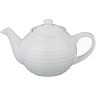 Заварочный чайник 800 мл.белый (кор=18шт.) Agness (470-317)
