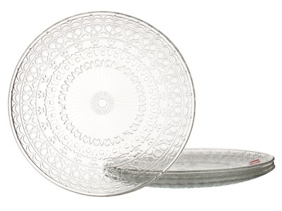 Набор тарелок из 4 шт."medici" диаметр=26 см. Rcr Cristalleria (305-584) 