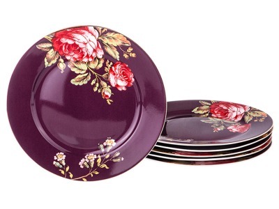 Набор десертных тарелок из 6 шт. диаметр=20 см. Hangzhou Jinding (275-871) 