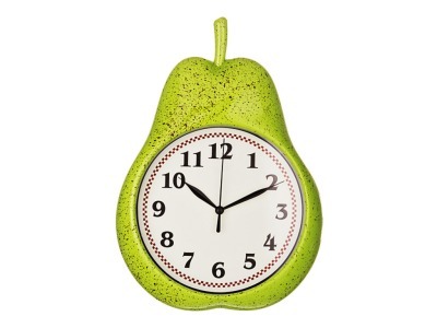 Часы настенные кварцевые "fruit" 20,8*29*4 см.диаметр циферблата=16 см. Guangzhou Weihong (220-170) 