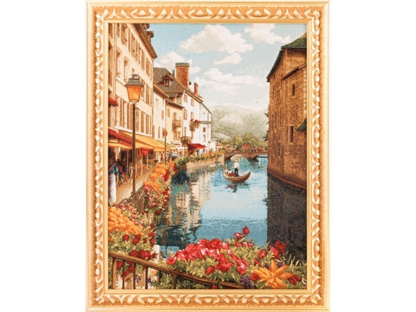 Гобеленовая картина "венеция - город на воде" 52*40 см. Оптпромторг Ооо (404-798-10) 