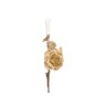 Цветок искусственный "роза" на клипсе длина=20 см. Huajing Plastic (241-1006) 