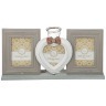 Фотоколлаж на 3 фото 10*10/10*10/14*10 см.и вазочка 40*10*19,5 см. Polite Crafts&gifts (222-035) 