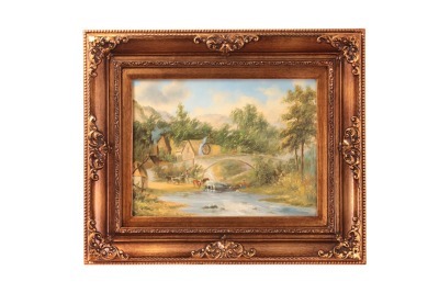 Картина "пейзаж" полотно 30*40 см. багет 50*60 см. Frame Factory (107-157-2) 