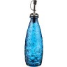 Бутылка для масла "флора" 300 мл.высота=23 см.голубая без упаковки SAN MIGUEL (600-620)