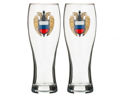 Набор бокалов для пива из 2 шт."герб" 500 мл. (381-910) 