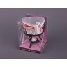 Набор фондю : чаша+4 вилочки+свеча+метал подставка диаметр=12 см. Hebei Grinding (470-071) 