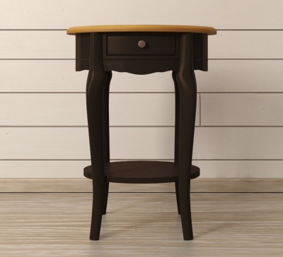 Овальный кофейный стол "Leontina Black" ST9331BLK-ET