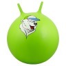 Мяч-попрыгун Медвежонок GB-403, 65 см, с рожками, зеленый (78609)