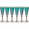 Набор бокалов для шампанского из 6 шт. 180 мл. высота=24 см. SAME (103-546)