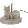 Светильник с абажуром "кошка с мышами" e27 40w 30*30 см. высота=37 см. (кор=1шт.) Lefard (599-160)