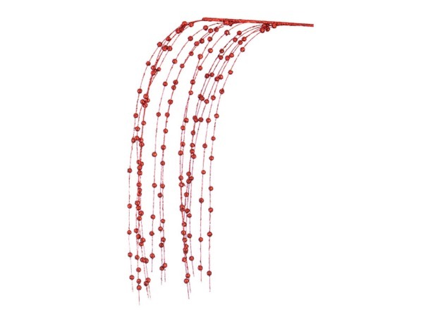 Изделие декоративное "ветка" длина=90 см. красная Huajing Plastic (241-1112) 