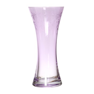 Ваза "флорал" фиолетовая высота= 30 см. Crystalex Cz (674-024) 