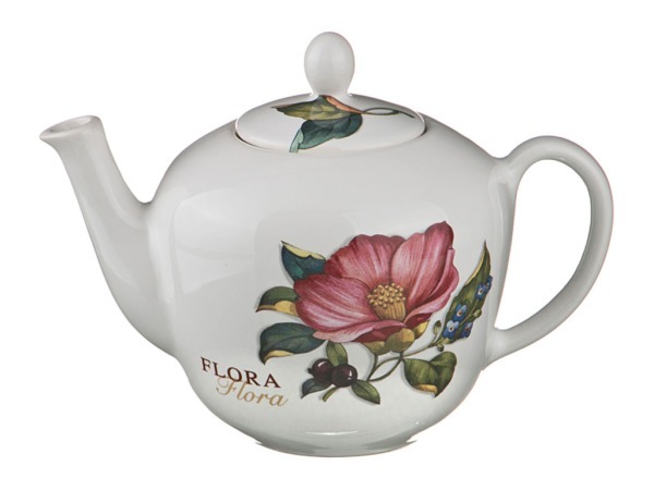 Заварочный чайник "флора" 1200 мл. Nuova Cer (612-330) 