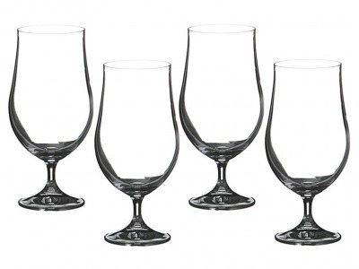 Набор бокалов для коктейлей из 4 шт. "бар" 380 мл. высота=17 см. Crystalex Cz (674-277) 