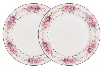 Набор из 2-х обеденных  тарелок Нежность - PW-NBCP105-388-AL Primavera